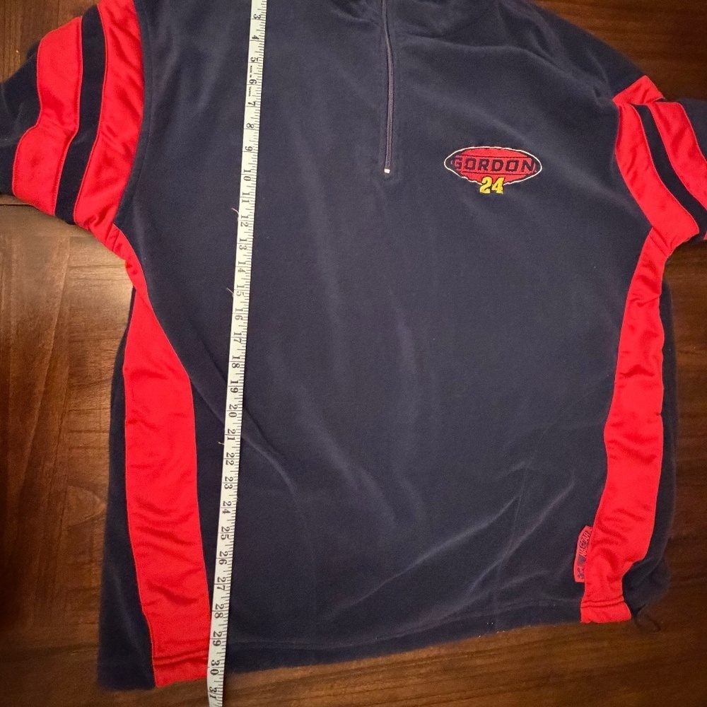 Vintage Chase Authentics Jeff Gordon Nascar Racing Fleece, Size XL - Picture 11 of 13